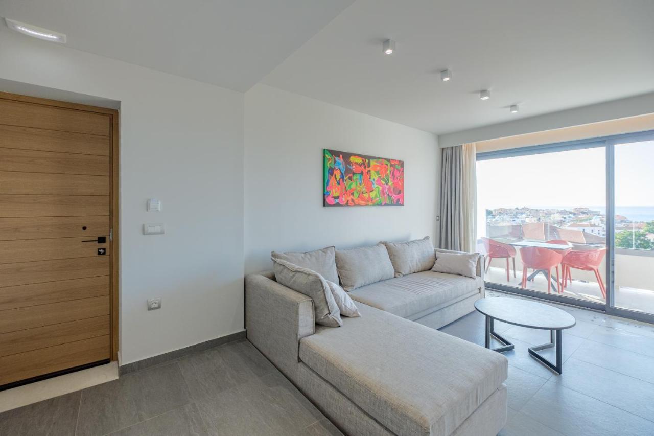 Sky-High 70Sqm Penthouse W. Stunning Views - 05 Leilighet Khania Eksteriør bilde