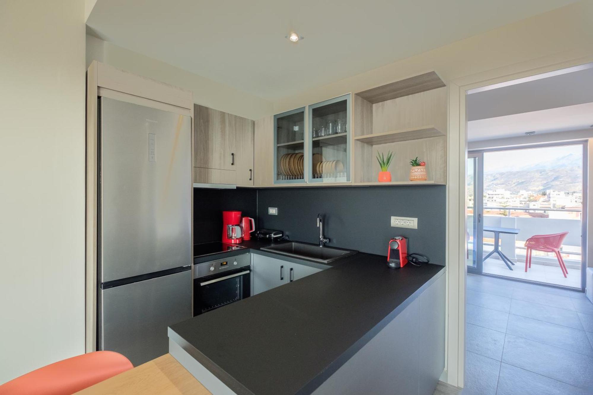 Sky-High 70Sqm Penthouse W. Stunning Views - 05 Leilighet Khania Eksteriør bilde